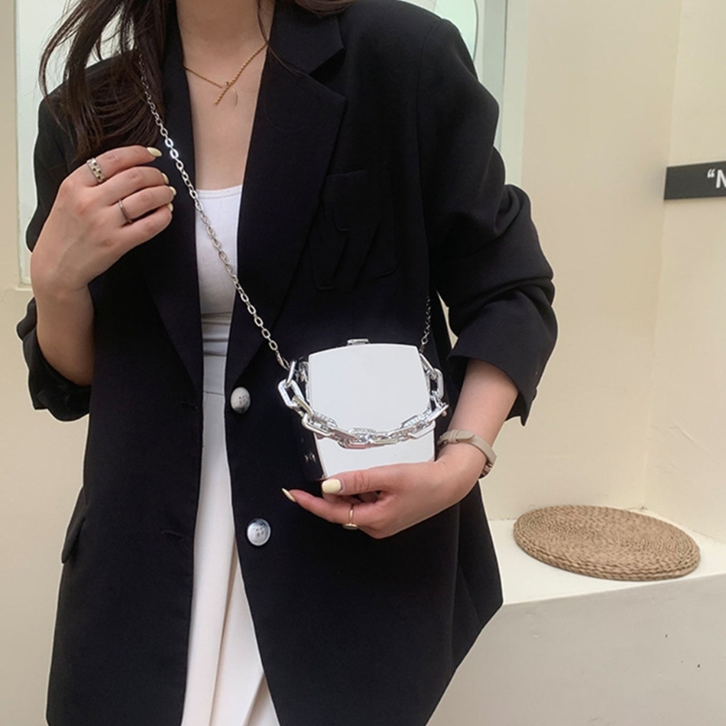 Luxury Bags For Women - Mini Luxury Gold Party กระเป๋าถืองานเลี้ยงกลางคืนแฟชั่นสำหรับผู้หญิง PVC
