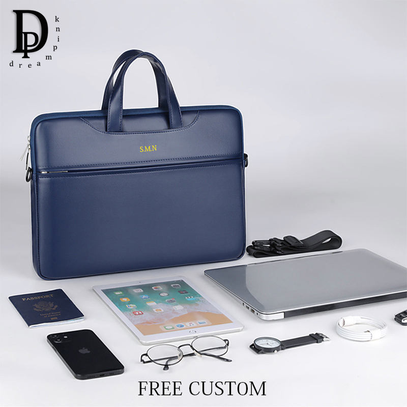 Luxury Bags For Men Brands - กระเป๋าเอกสารธุรกิจสำหรับผู้ชายหนัง PU ความจุมากกระเป๋าใส่แล็ปท็อป ofiice กระเป๋าถือแฟชั่นแบรนด์หรูออกแบบได้ตามต้องการ