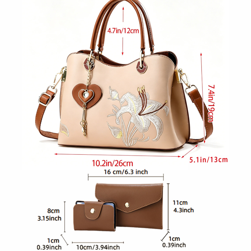 กระเป๋าถือปักลายสไตล์จีนสำหรับ - Luxury Bags For Women บทวิจารณ์และราคา
