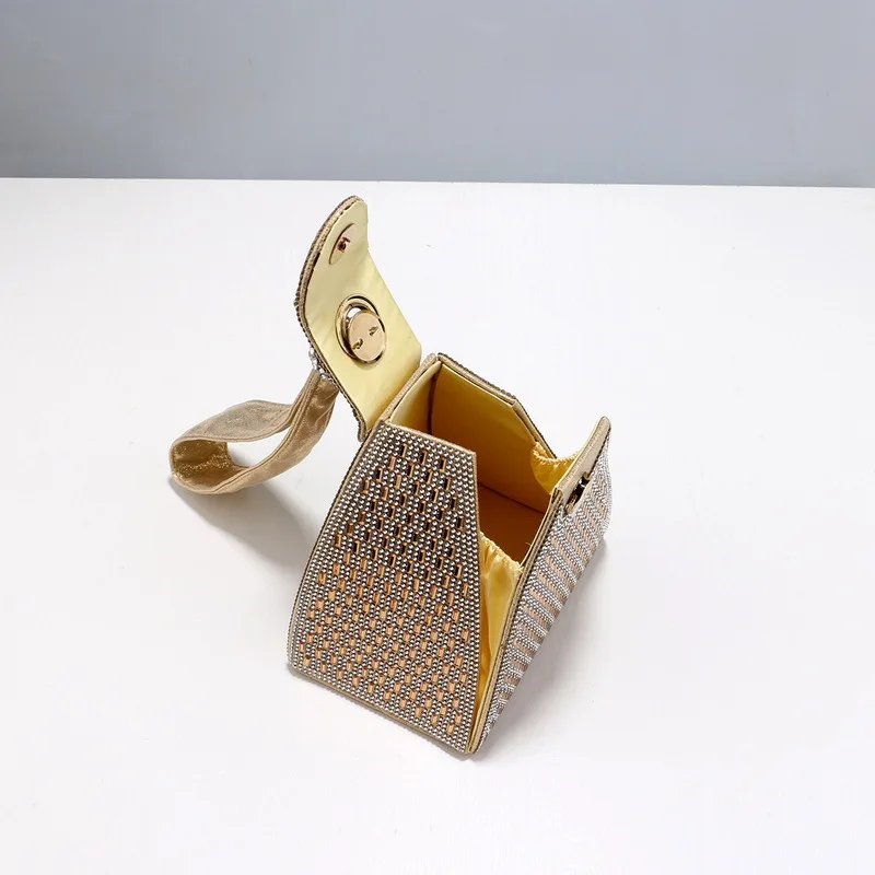 กระเป๋างานราตรีพลอยเทียมหรูหรา - Luxury Bags Brand Pyramid บทวิจารณ์และราคา