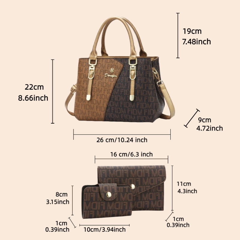 ชุดกระเป๋าผู้หญิง 3 ชิ้น, กระเ - Luxury Bags For Women บทวิจารณ์และราคา