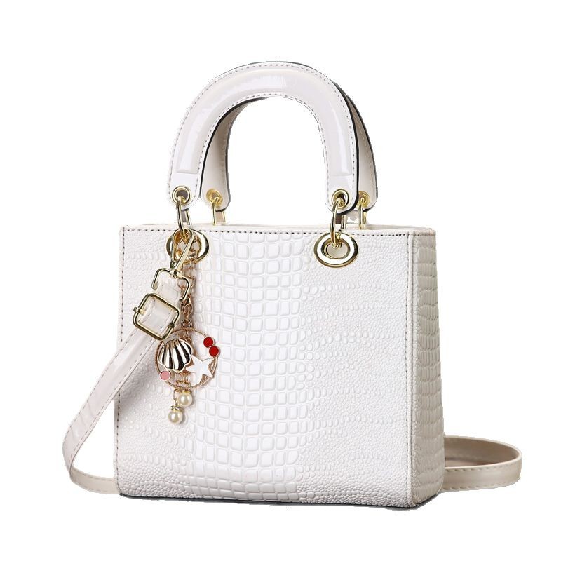 รูปแบบจระเข้เนื้อกระเป๋าสี่เหล - Luxury Bags Classy บทวิจารณ์และราคา
