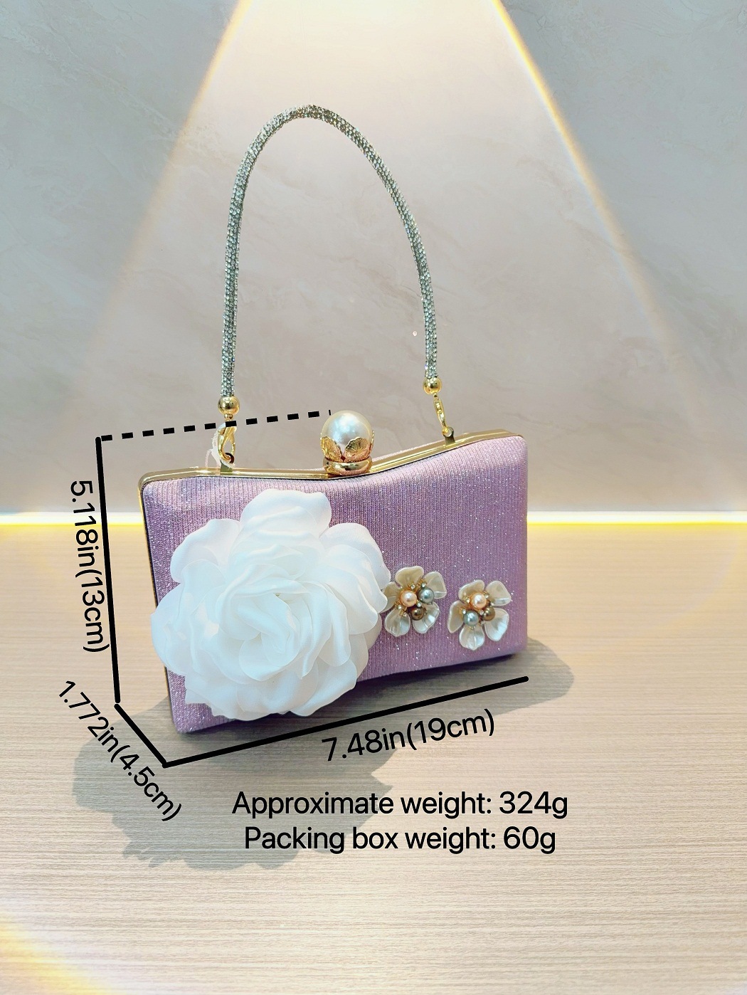 ผู้หญิงหรูหราคลัทช์กระเป๋าแฟชั - Luxury Bags Classy บทวิจารณ์และราคา