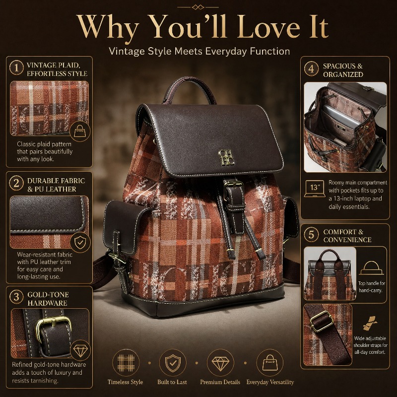 กระเป๋าเป้ CHHC แฟชั่นสีสันสดใ - Luxury Bags For Women บทวิจารณ์และราคา