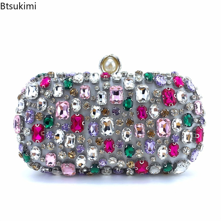กระเป๋าคลัทช์หรูหราประดับเพชรส - Luxury Bags Classy บทวิจารณ์และราคา